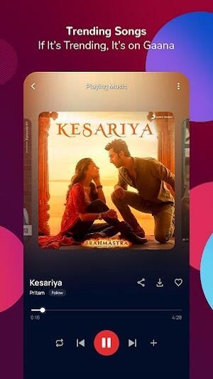 Gaana Music Mod Screenshot 1