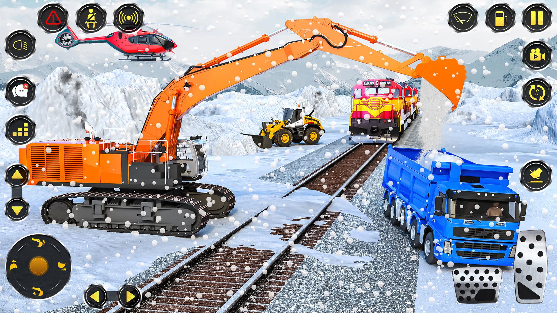 City Construction JCB Game 3D ဖန်သားပြင်ဓာတ်ပုံ 1