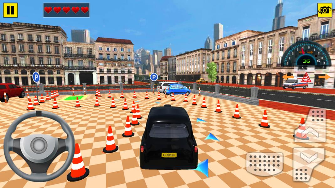 City Taxi Driving Sim 2020 Captura de pantalla 0