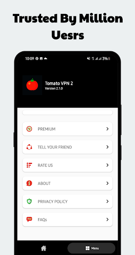 Tomato VPN 스크린샷 1