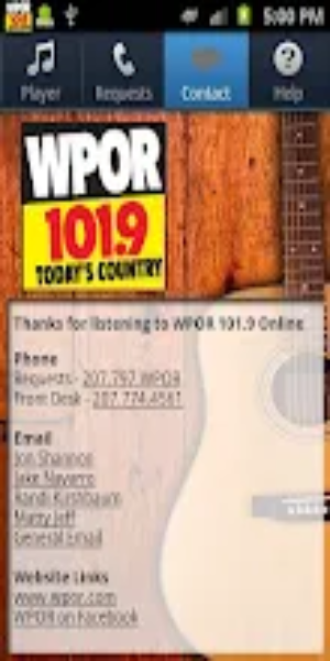 WPOR 101.9 स्क्रीनशॉट 1