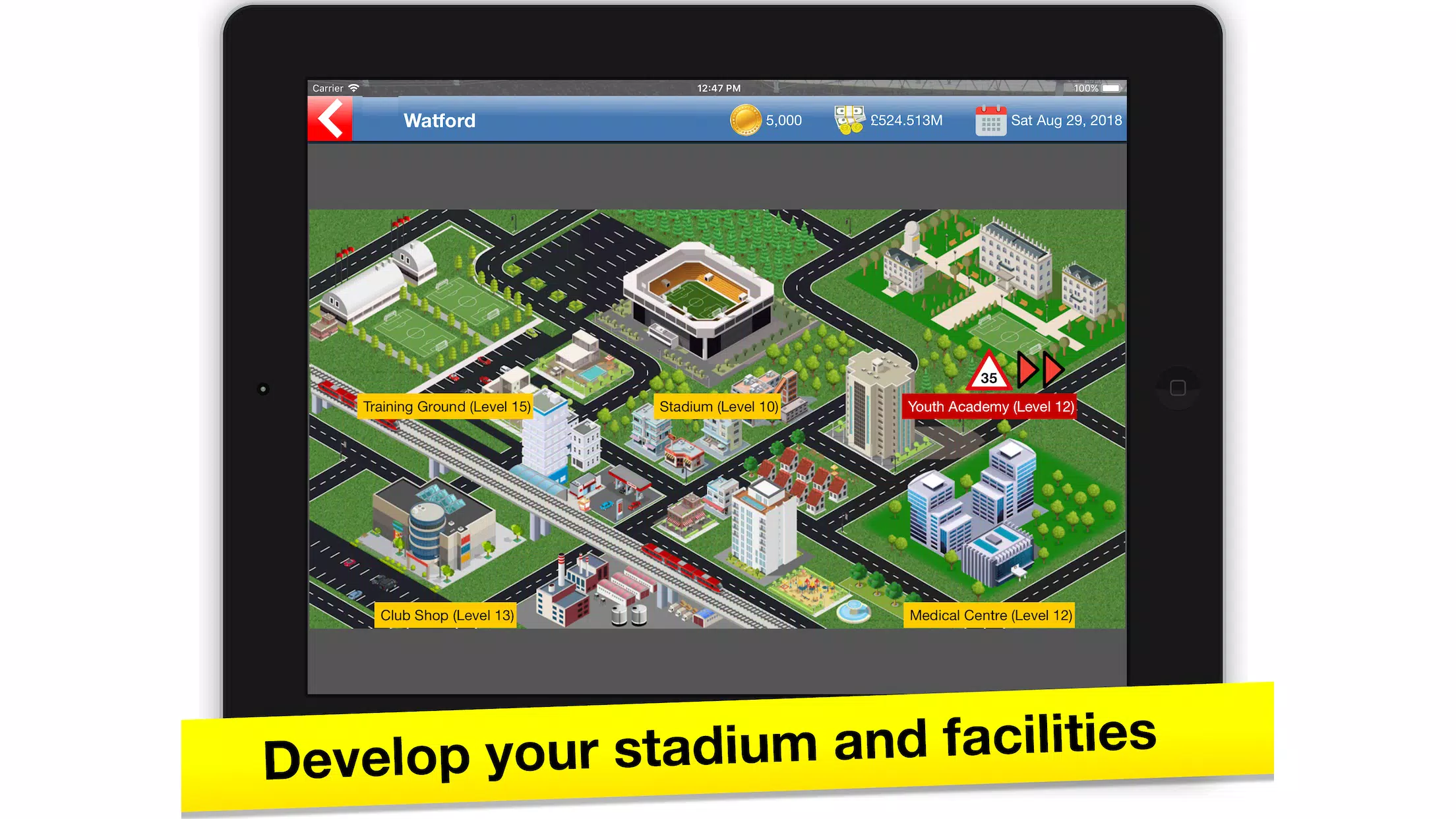 Soccer Tycoon Ảnh chụp màn hình 1