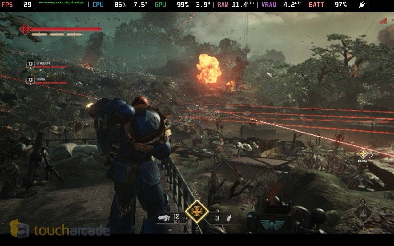 Jogabilidade cooperativa de Warhammer 40.000: Space Marine 2