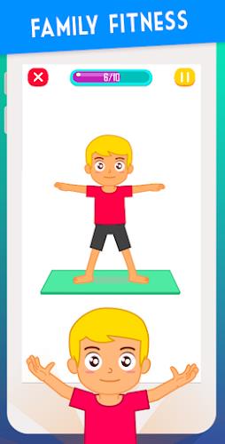 Exercise for Kids at home स्क्रीनशॉट 3