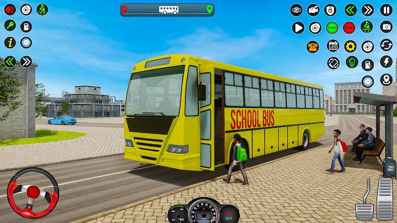 School Bus Driving Games 3D স্ক্রিনশট 3