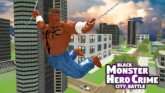 Black Monster Hero City Battle स्क्रीनशॉट 3