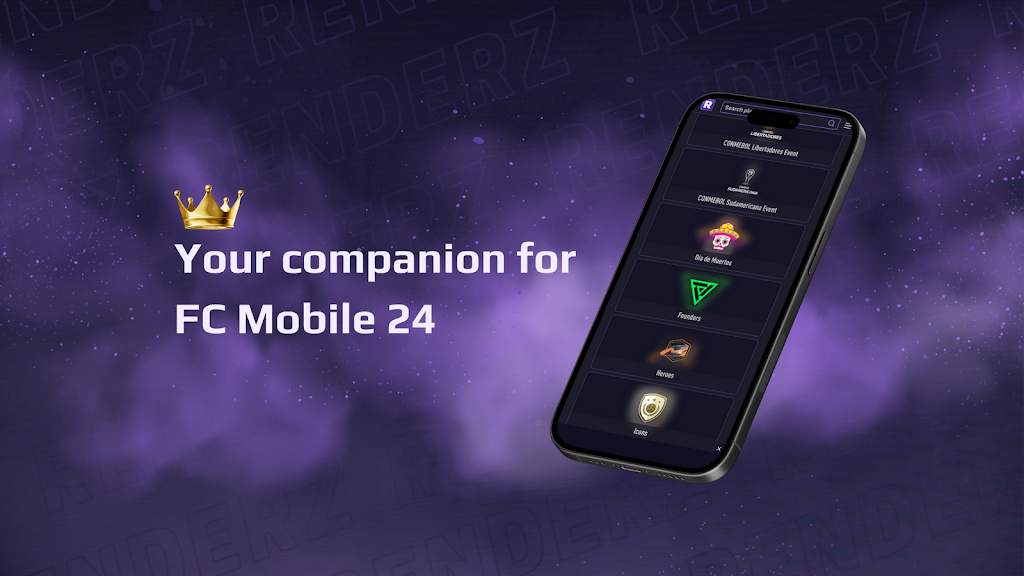 RenderZ: FC Mobile 24 Database स्क्रीनशॉट 1