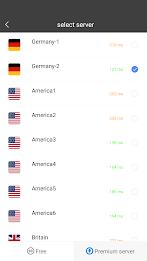 VPN Germany - Use German IP Captura de tela 2