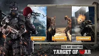 Gun and Shooting: Target war Tangkapan skrin 3