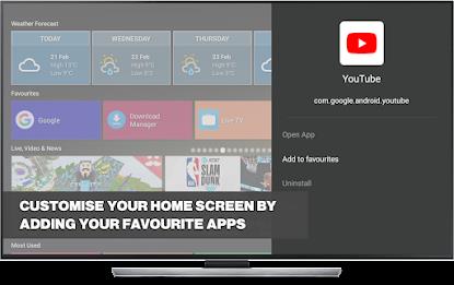 Super Smart TV Launcher Ảnh chụp màn hình 3