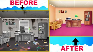 School Cleanup - Cleaning Game Ảnh chụp màn hình 1