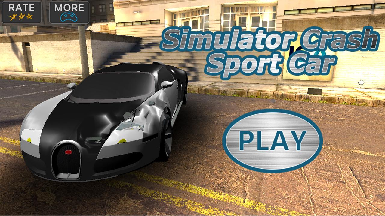 Simulator Crush Sport Car Ekran Görüntüsü 1