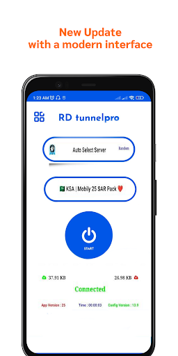 RD Tunnel Pro -Super Fast vpn स्क्रीनशॉट 0