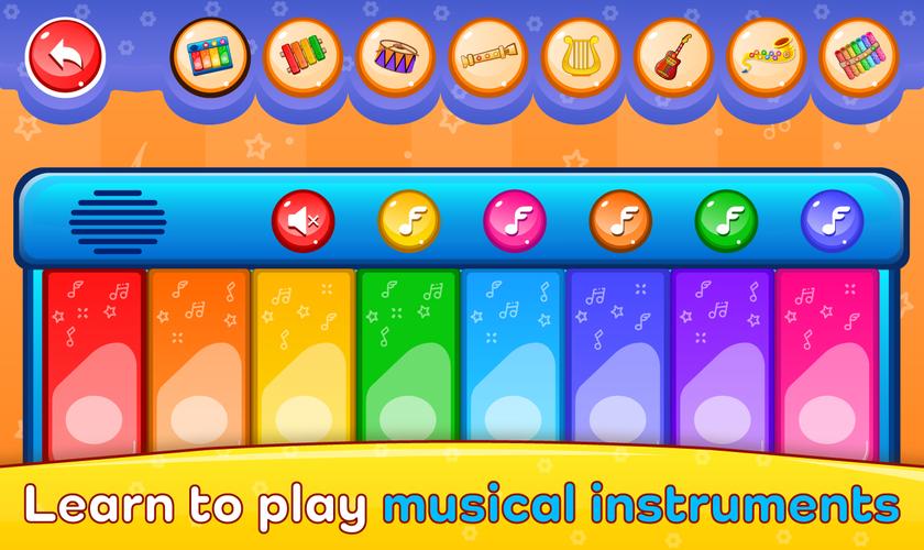 Piano Kids Music Games & Songs Скриншот 0