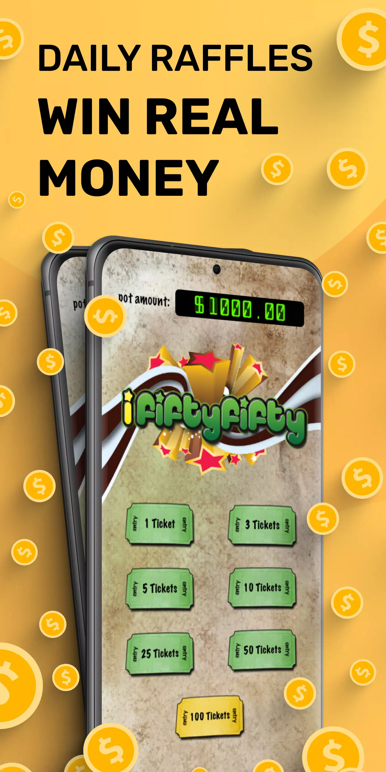 Money Making Game iFiftyFifty Screenshot 0