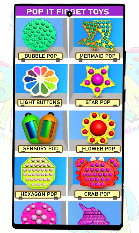 Poppit Game: Pop it Fidget Toy ဖန်သားပြင်ဓာတ်ပုံ 0