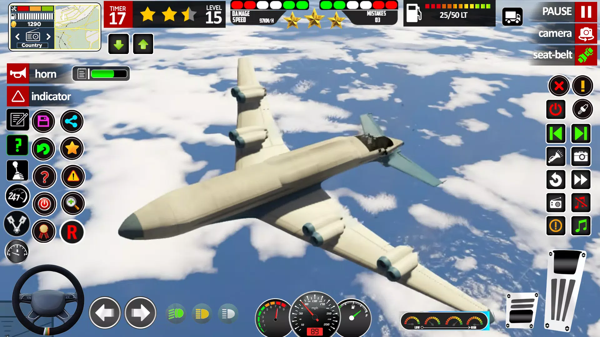 Plane Game Flight Simulator 3d Zrzut ekranu 2