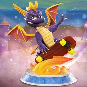 Spyro Skateboard Statue