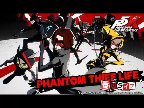 Persona 5: The Phantom X Mobile Release