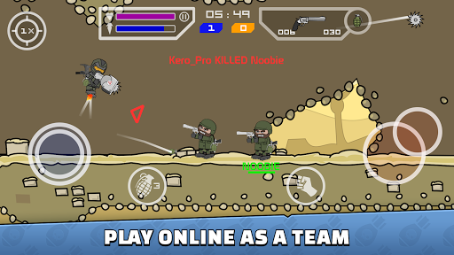 Mini Militia - War.io ဖန်သားပြင်ဓာတ်ပုံ 2