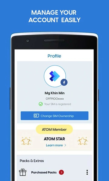 ATOM Store, Myanmar 스크린샷 0