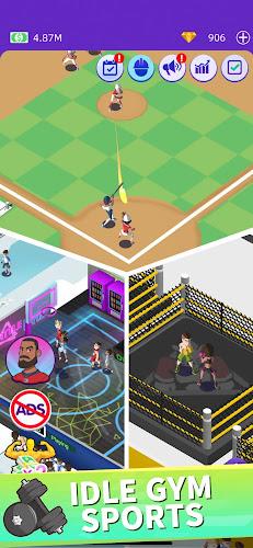 Idle GYM Sports - Fitness Game Captura de pantalla 3