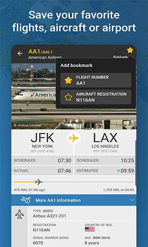 Flightradar24 Flight Tracker स्क्रीनशॉट 2