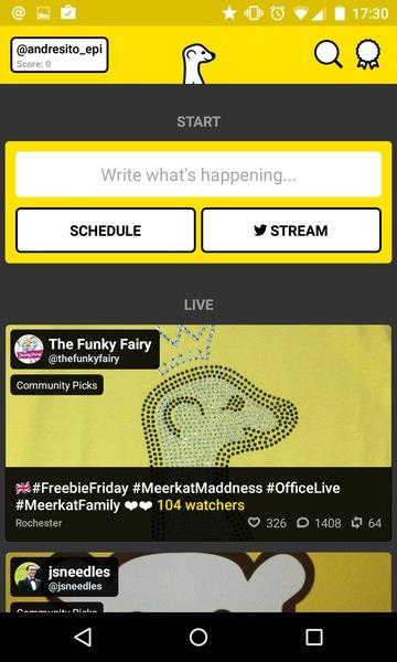 Meerkat Unofficial ภาพหน้าจอ 2