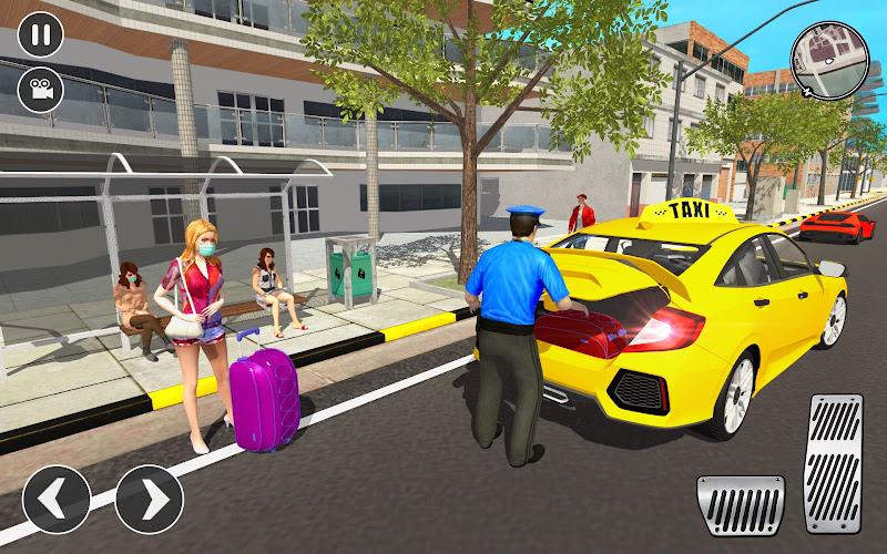 Open World Taxi Sim 2023 स्क्रीनशॉट 2