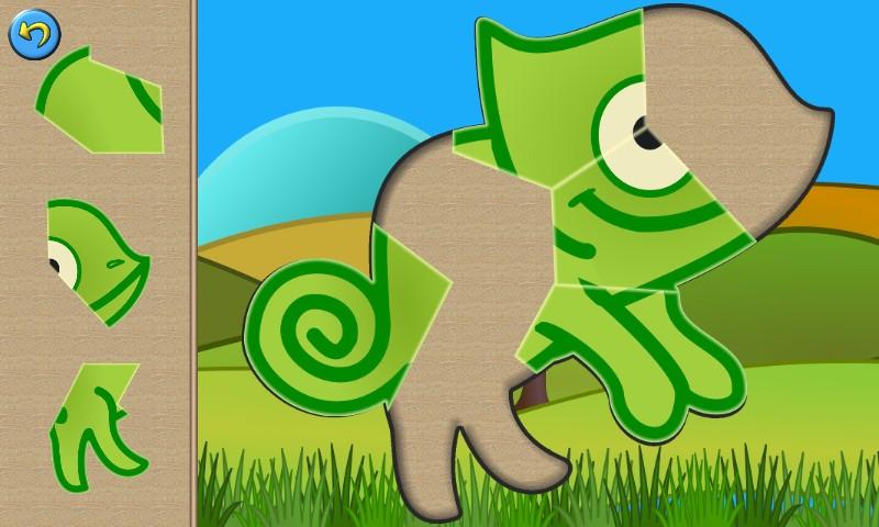 Dino Puzzle Kids Dinosaur Game Zrzut ekranu 1