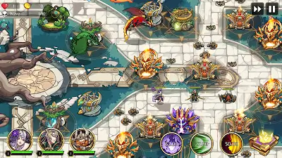 Kingdom War: Tower Defense TD 스크린샷 2