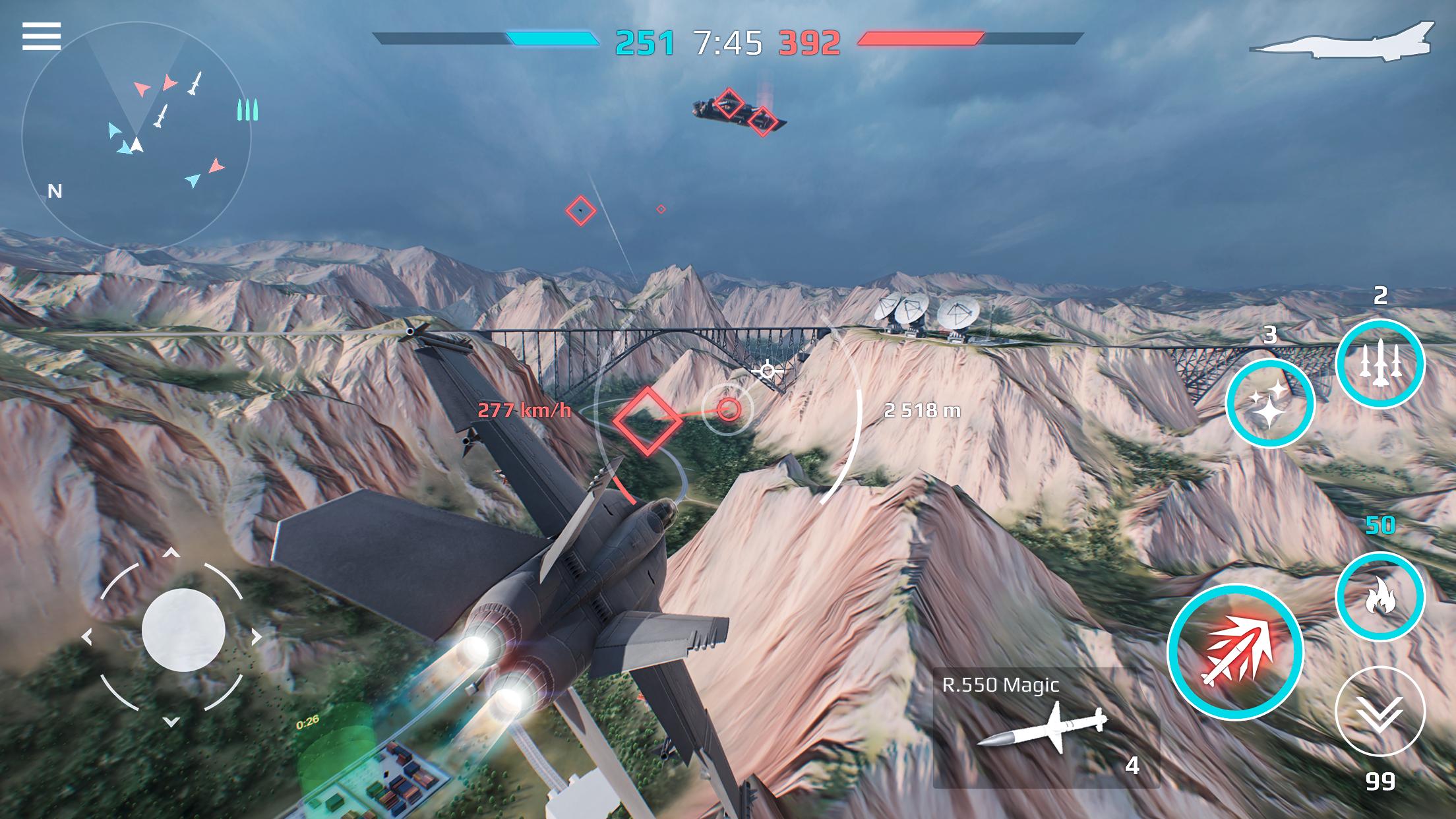 Sky Combat Tangkapan skrin 1