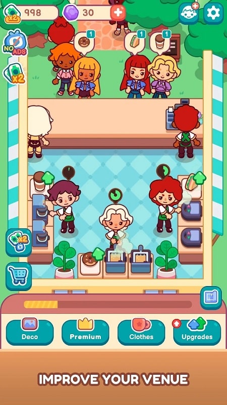 My Sweet Coffee Shop スクリーンショット 2