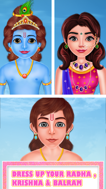 Cute Radha Fashion Makeover ภาพหน้าจอ 2