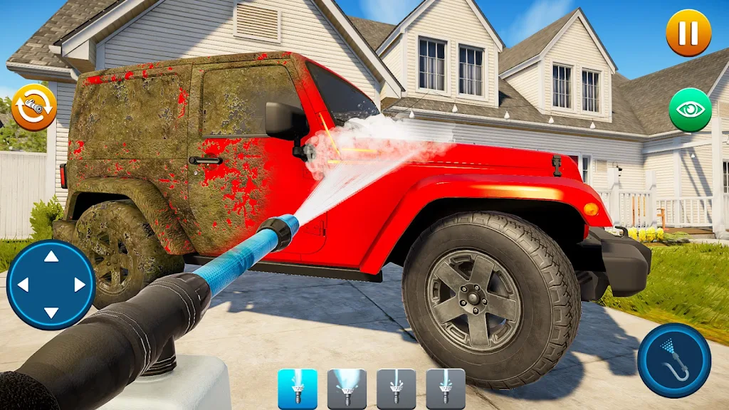 Power Wash Car washing games Screenshot 0