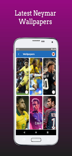 Neymar Wallpapers HD, Keyboard ဖန်သားပြင်ဓာတ်ပုံ 2