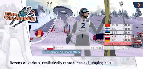 Fine Ski Jumping ဖန်သားပြင်ဓာတ်ပုံ 1