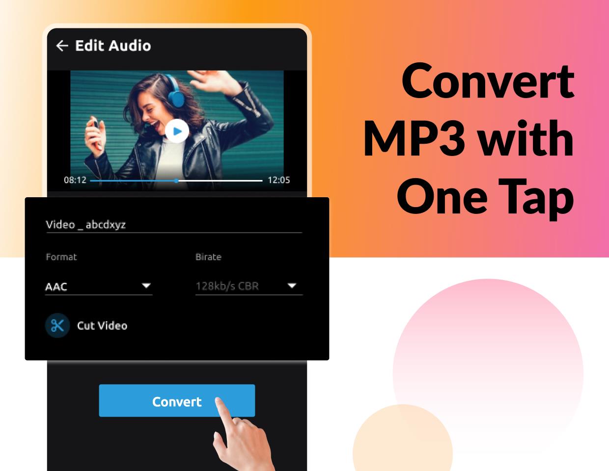 MP3 Converter: Video Converter スクリーンショット 1