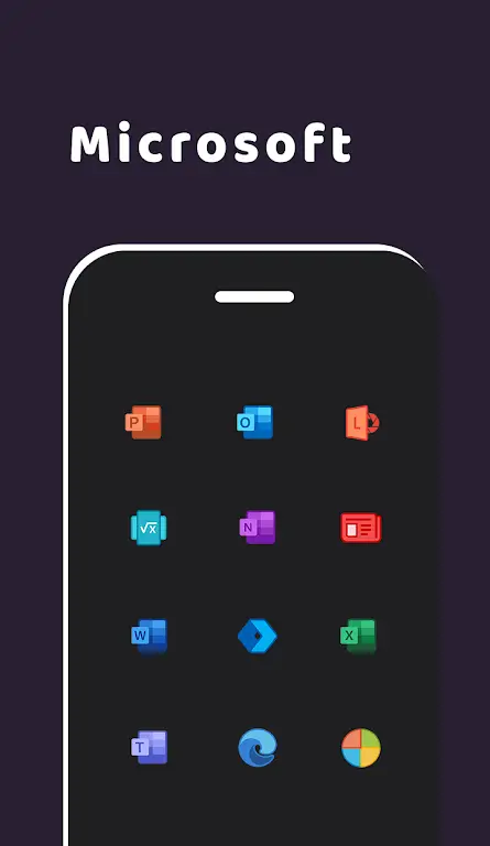 Duo Nano Icon Pack Capture d'écran 2