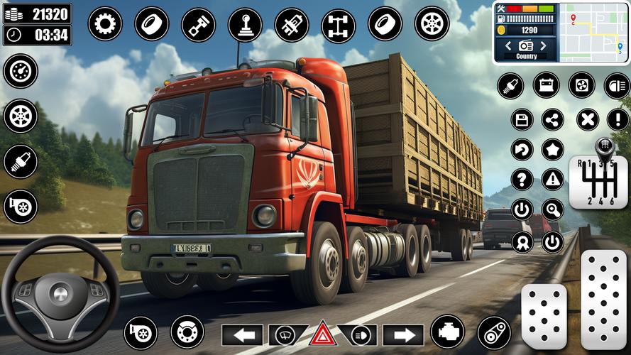 Cargo Truck Driver 스크린샷 1