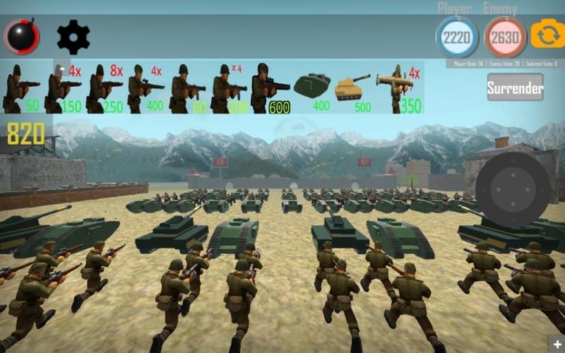 WORLD WAR II: SOVIET WARS RTS Ekran Görüntüsü 3