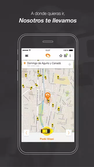 Ktaxi, una app de Clipp Zrzut ekranu 1