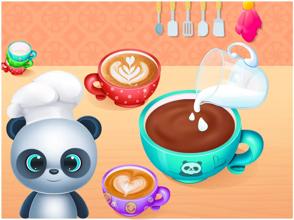 Animal Cafe Cooking Game 스크린샷 0