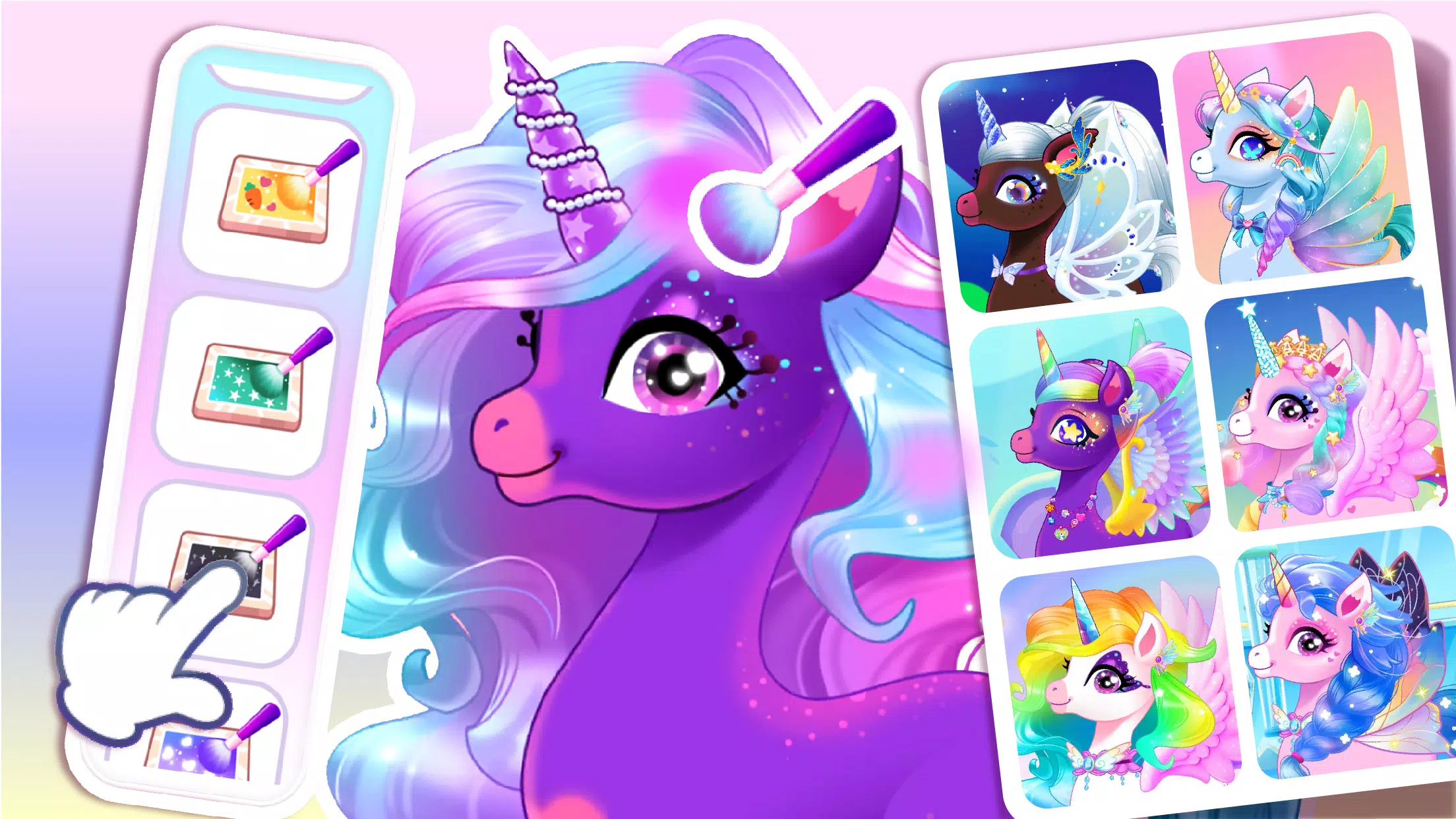 Unicorn Dress up Zrzut ekranu 1