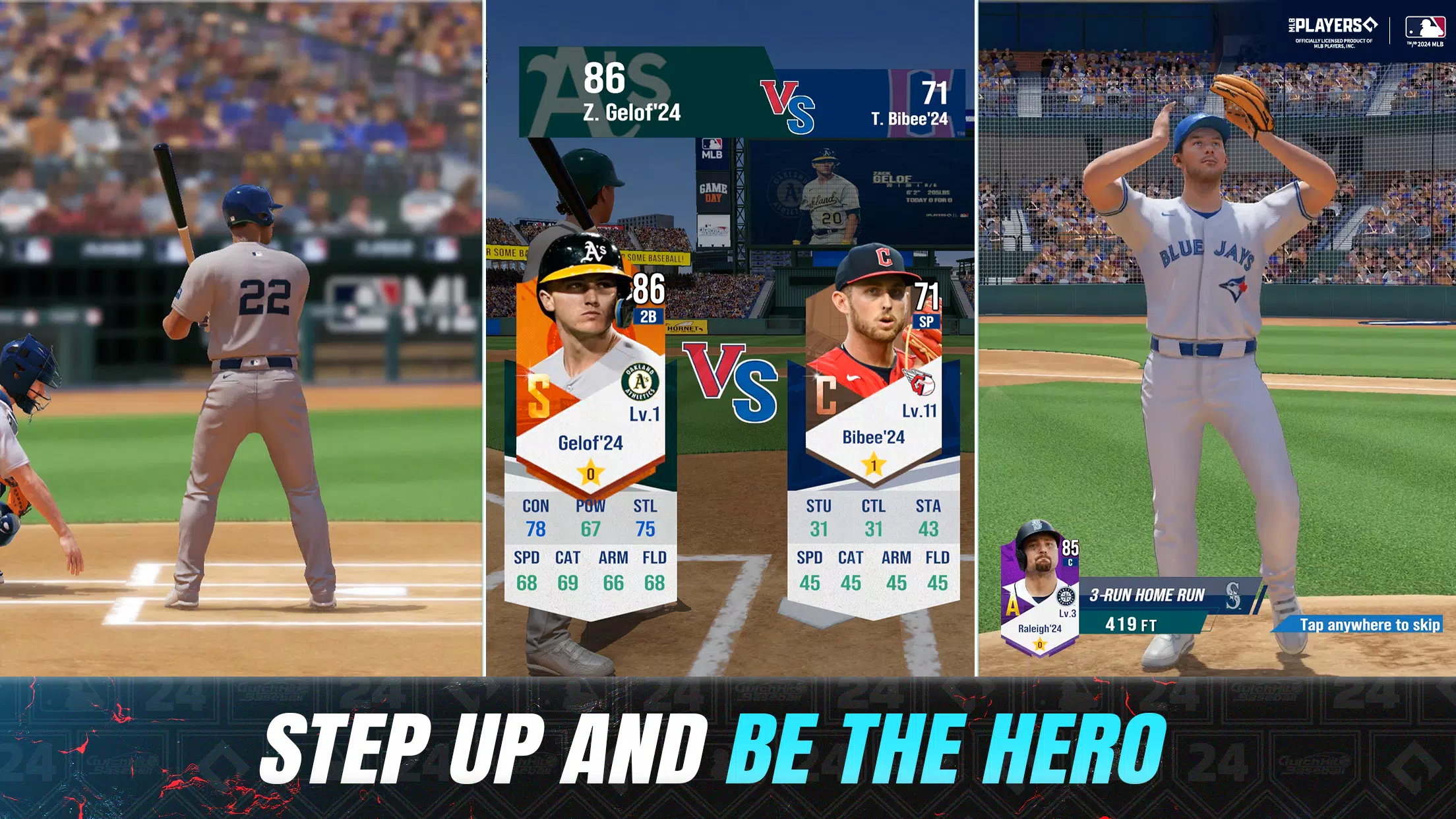 MLB Clutch Hit Baseball 2024 ภาพหน้าจอ 3