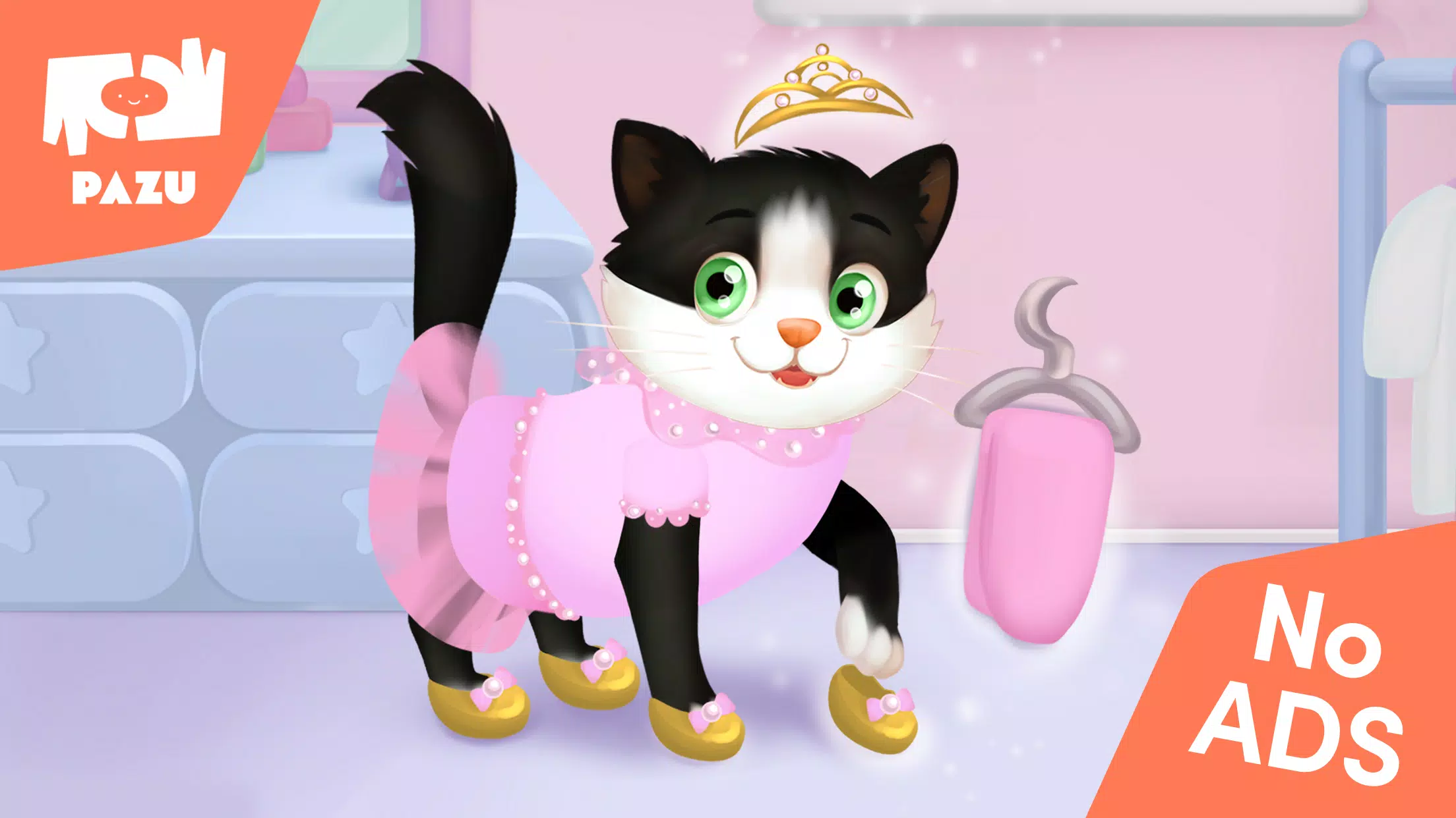 Cat game - Pet Care & Dress up应用截图第0张