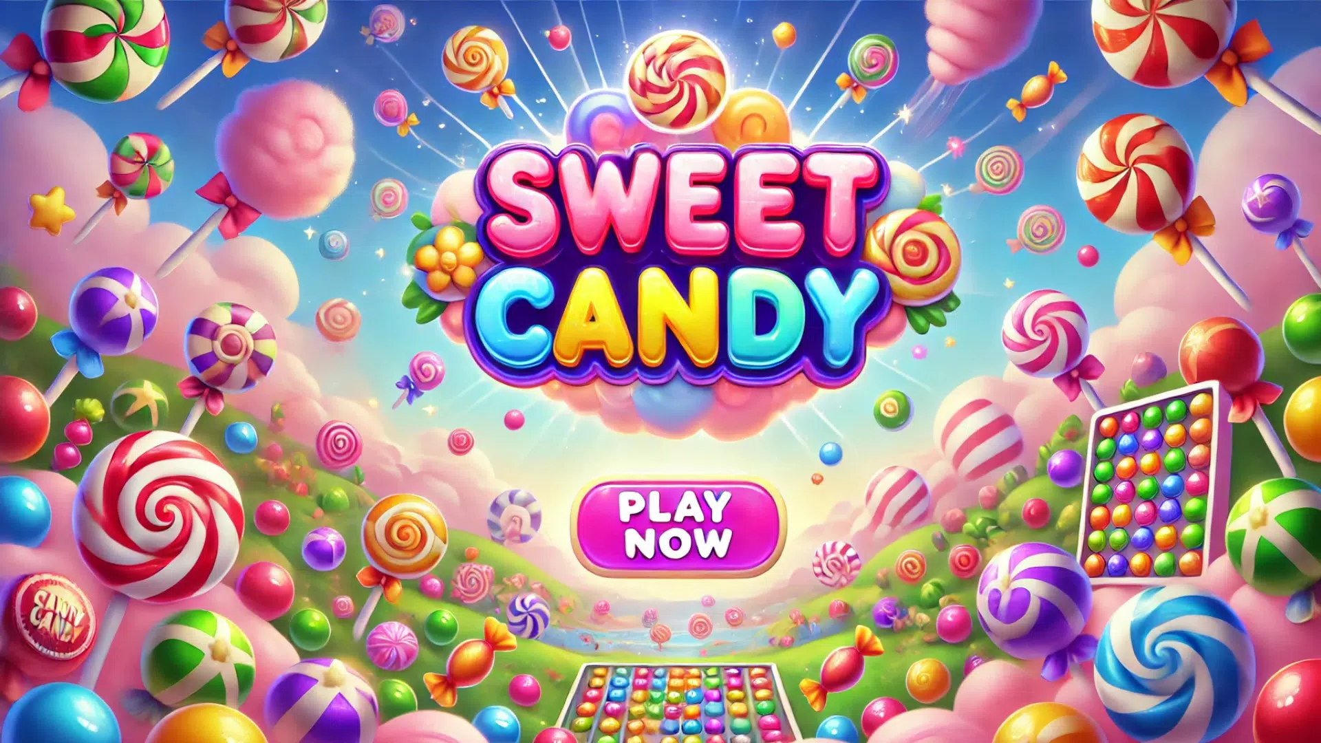 Sweet Candy - Match 3 Puzzle Tangkapan skrin 0