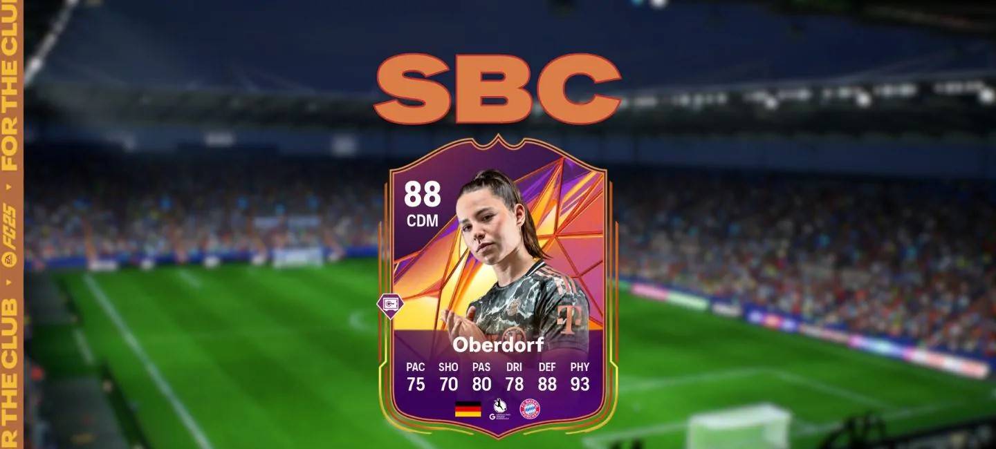 EA FC 25でLena Oberdorf SBCを行う方法は、それだけの価値がありますか？