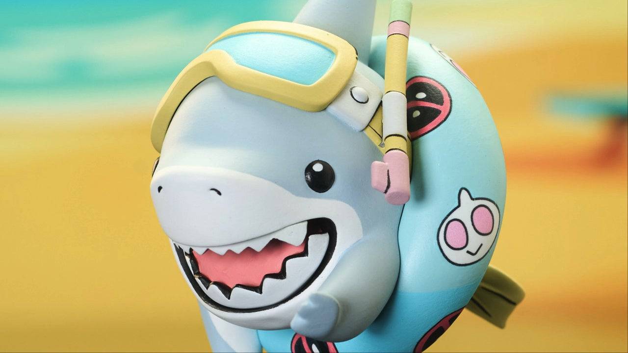 Si Jeff the Land Shark ay pinarangalan ng bagong kaibig -ibig na estatwa ni Diamond Select Laruan