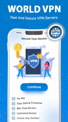 World VPN स्क्रीनशॉट 1